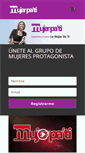 Mobile Screenshot of mujerpati.com